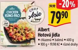 Albert Albert Hotová jídla nabídka