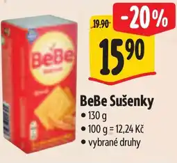 Albert BeBe Sušenky nabídka