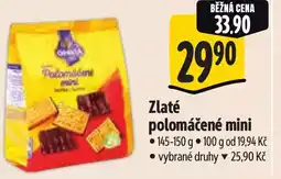 Albert Zlaté polomáčené mini nabídka