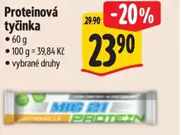 Albert Proteinová tyčinka nabídka