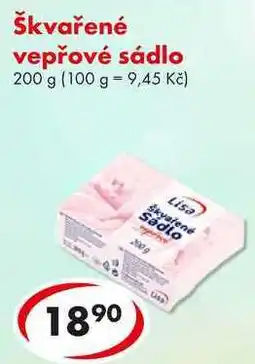 CBA Škvařené vepřové sádlo, 200 g nabídka