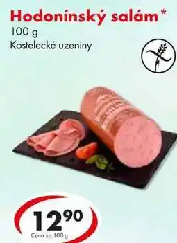 CBA Hodonínský salám, 100 g nabídka