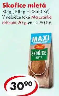 CBA Skořice mletá, 80 g nabídka