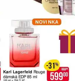 Teta Karl Lagerfeld Rouge dámská EDP 85 ml nabídka