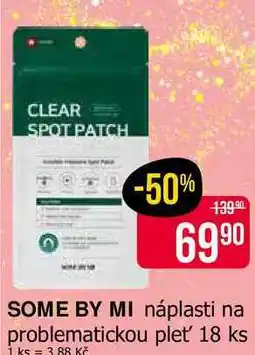 Teta SOME BY MI náplasti na problematickou pleť 18 ks nabídka