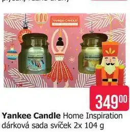Teta Yankee Candle Home Inspiration dárková sada svíček 2x 104 g nabídka