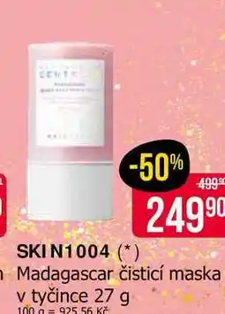 Teta Madagascar čisticí maska v tyčince 27 g nabídka