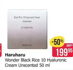 Teta Haruharu Wonder Black Rice 10 Hyaluronic Cream Unscented 50 ml nabídka