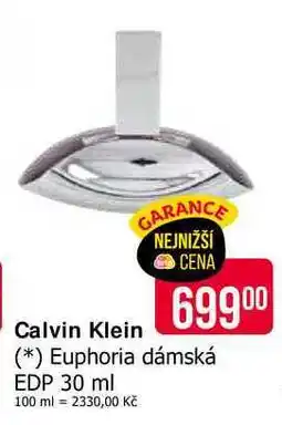 Teta Calvin Klein Euphoria dámská EDP 30 ml 100 ml nabídka