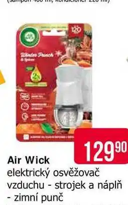 Teta Air Wick elektrický osvěžovač vzduchu strojek a náplň - zimní punč nabídka