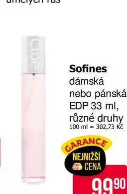 Teta Cice Sofines dámská nebo pánská EDP 33 ml, různé druhy nabídka
