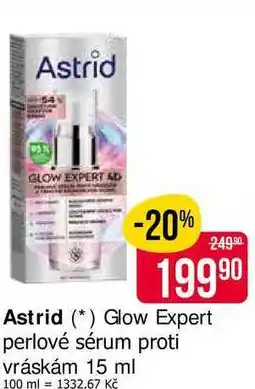 Teta Astrid Glow Expert perlové sérum proti vráskám 15 ml nabídka