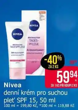 Teta Nivea denní krém pro suchou plet' SPF 15, 50 ml nabídka