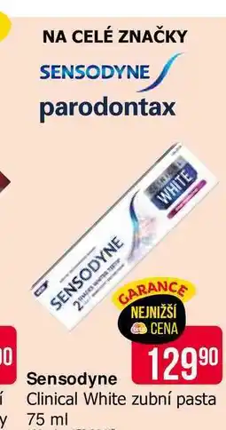 Teta Sensodyne Clinical White zubní pasta 75 ml nabídka