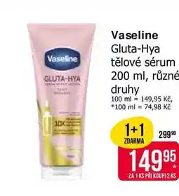 Teta Vaseline Gluta-Hya tělové sérum 200 ml, různé druhy nabídka