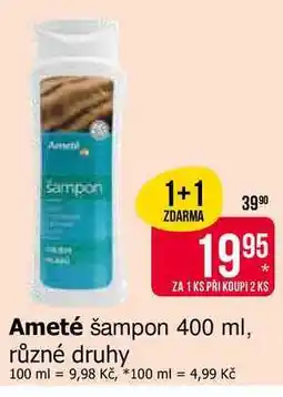 Teta Ameté šampon 400 ml, různé druhy nabídka