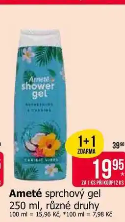 Teta Ameté sprchový gel 250 ml, různé druhy nabídka