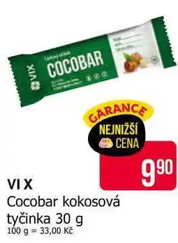 Teta VIX Cocobar kokosová tyčinka 30 g nabídka