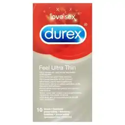 Teta Durex kondomy 10ks, vybrané druhy nabídka