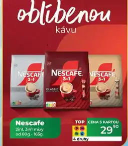 Tamda Foods Nescafe 2in1, 3in1 80-165 g nabídka