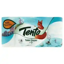 Tamda Foods Tento toaletní papír 3-vrstvý, různe druhy 8rolí nabídka