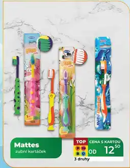 Tamda Foods Mattes zubní kartáček 1 ks nabídka