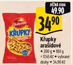 Albert Bohemia Křupky arašídové nabídka