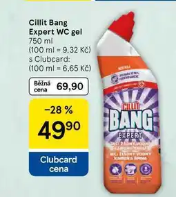 Tesco Cillit Bang Expert WC gel, 750 ml nabídka
