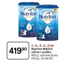 Tesco Nutrilon Mléčná výživa v prášku, 800 g nabídka