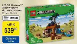 Tesco LEGO Minecraft 21269 Výprava do dolu a pásovec 8+, 247 kostek nabídka
