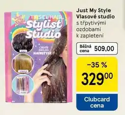 Tesco Just My Style Vlasové studio s třpytivými ozdobami k zapletení nabídka