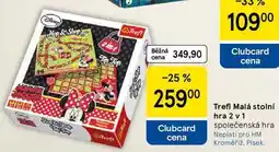 Tesco Trefl Malá stolní hra 2 v 1 společenská hra nabídka