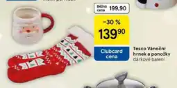 Tesco Tesco Vánoční hrnek a ponožky, dárkové balení nabídka