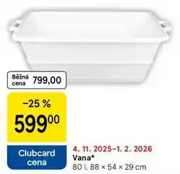 Tesco Vana, 80 l, 88 x 54 x 29 cm nabídka