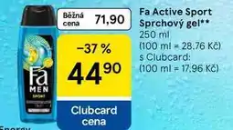 Tesco Fa Active Sport Sprchový gel, 250 ml nabídka