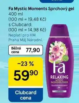 Tesco Fa Mystic Moments Sprchový gel, 400 ml nabídka