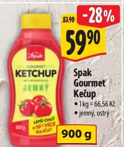 Albert Spak Gourmet Kečup nabídka