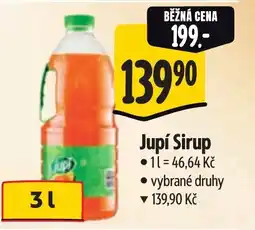 Albert Jupí Sirup nabídka