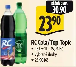 Albert RC Cola/Top Topic nabídka