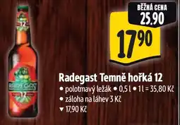 Albert Radegast Temně hořká 12 nabídka