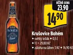 Albert Krušovice Bohém nabídka