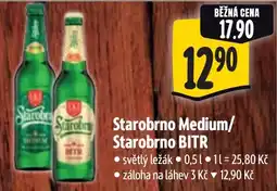 Albert Starobrno Medium/ Starobrno BITR nabídka
