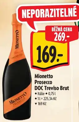 Albert Mionetto Prosecco DOC Treviso Brut nabídka