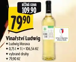 Albert Vinařství Ludwig nabídka