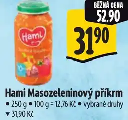 Albert Hami Masozeleninový příkrm nabídka