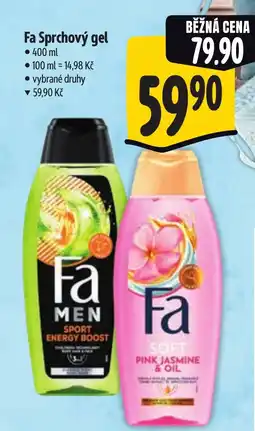 Albert Fa Sprchový gel nabídka