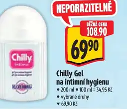 Albert Chilly Gel na intimní hygienu nabídka