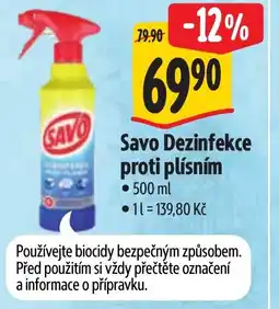 Albert Savo Dezinfekce proti plísním nabídka