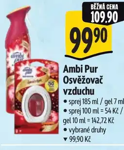 Albert Ambi Pur Osvěžovač vzduchu nabídka