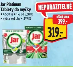 Albert Jar Platinum Tablety do myčky nabídka